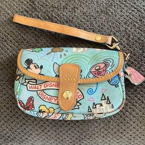 Dooney & Bourke Disney wristlet